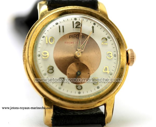 PIROFA. N 82 montre plaqu e 35 mm. occasion en tat de