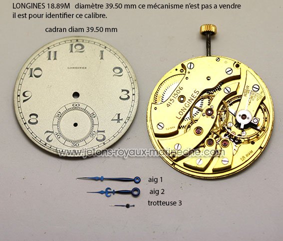 Pieces detachees shop montres longines