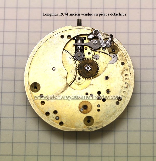 Pieces detachees shop montres longines