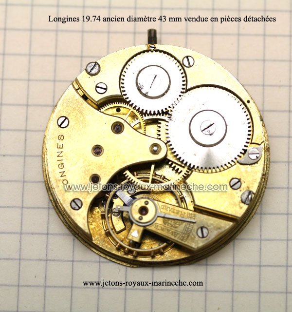 Pieces detachees montres longines top